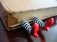 craftster Wicked Witch Bookmark